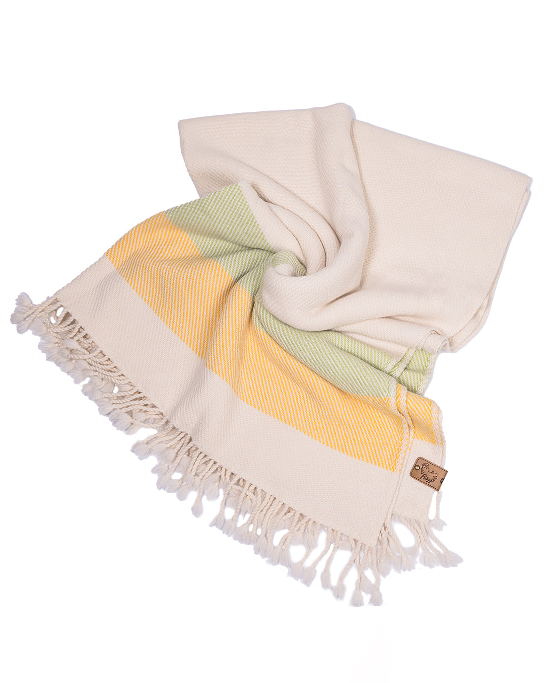 Solana White Merino Wool Blanket