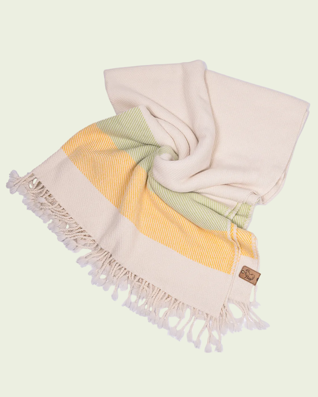 Solana White Merino Wool Blanket