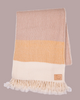 Solana Taupe Merino Wool Blanket