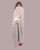 Solana Grey Merino Wool Blanket