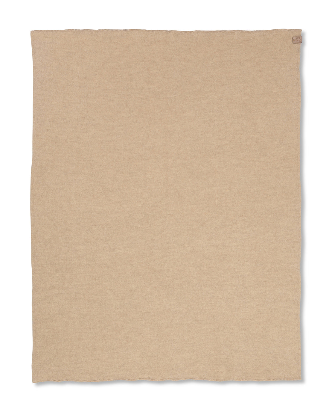 Lucero Heavy 100% Wool Blanket - Neutral Undyed Beige